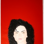 Ritratto femminile(Portrait of a woman), 2011 olio su tela cm50x70, Pasquale Mastrogiacomo Acerno (SA)