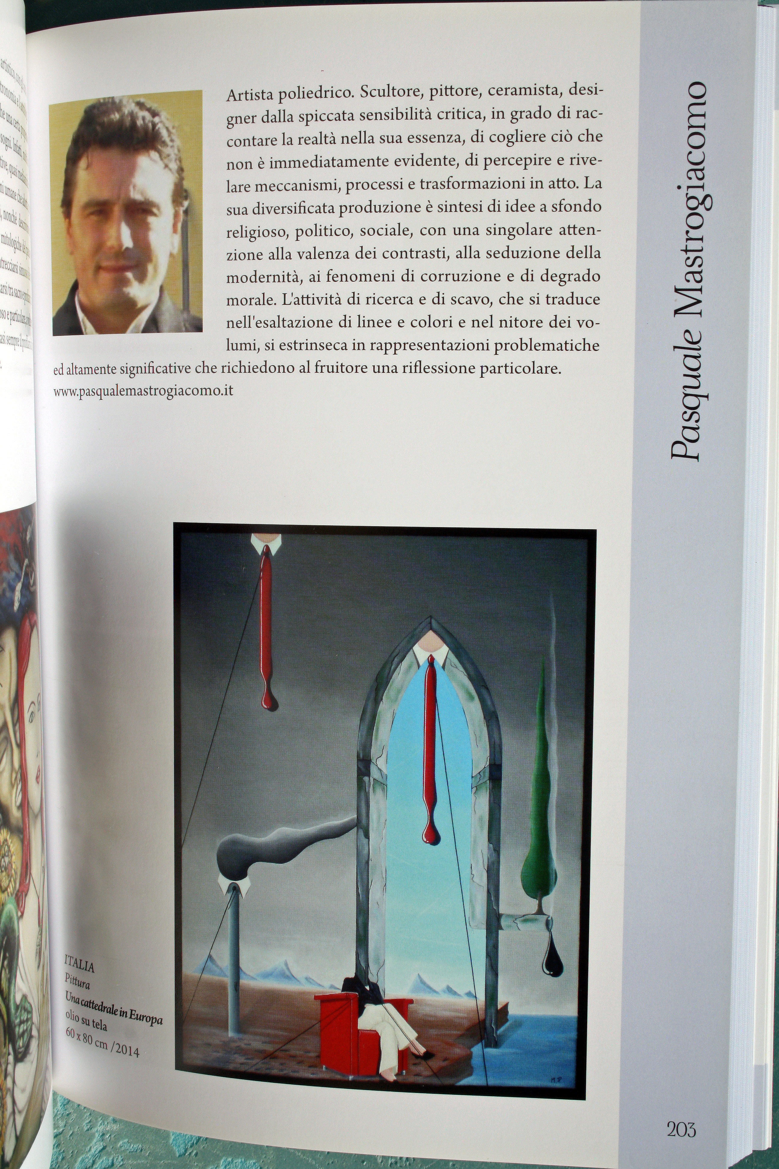 Biennale D'Arte Contemporanea di Salerno 2014/2015. Pasquale Mastrogiacomo
