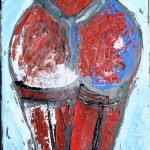 Cromatismo erotico (chromaticism erotic), 2017 cm 20x30,olio su tela (oil painting on canvas), Pasquale Mastrogiacomo, Acerno (SA).