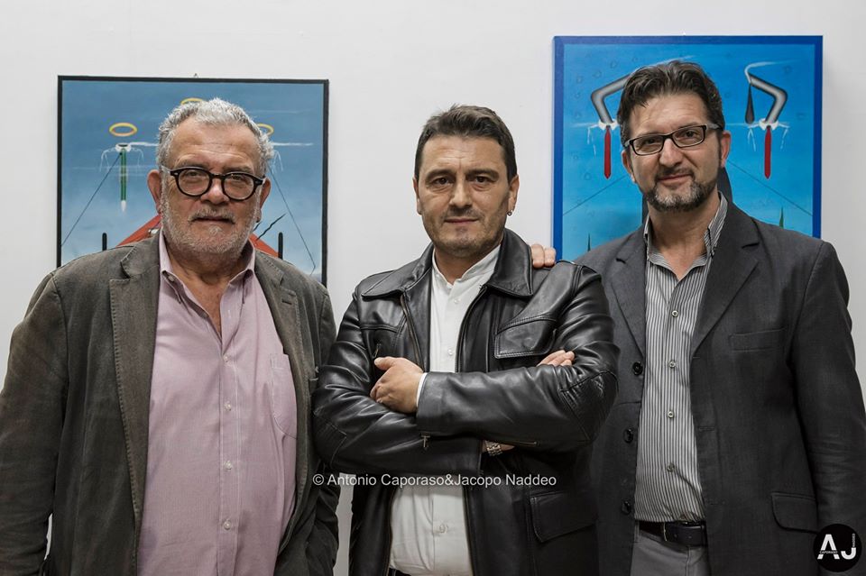 Mostra personale di pittura e scultura di Pasquale Mastrogiacomo. Foto di Antonio Caporaso & Jacopo Naddeo.