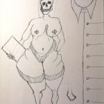 Pagine di morte,2021 disegno a penna e matita su foglio A4, Pasquale Mastrogiacomo